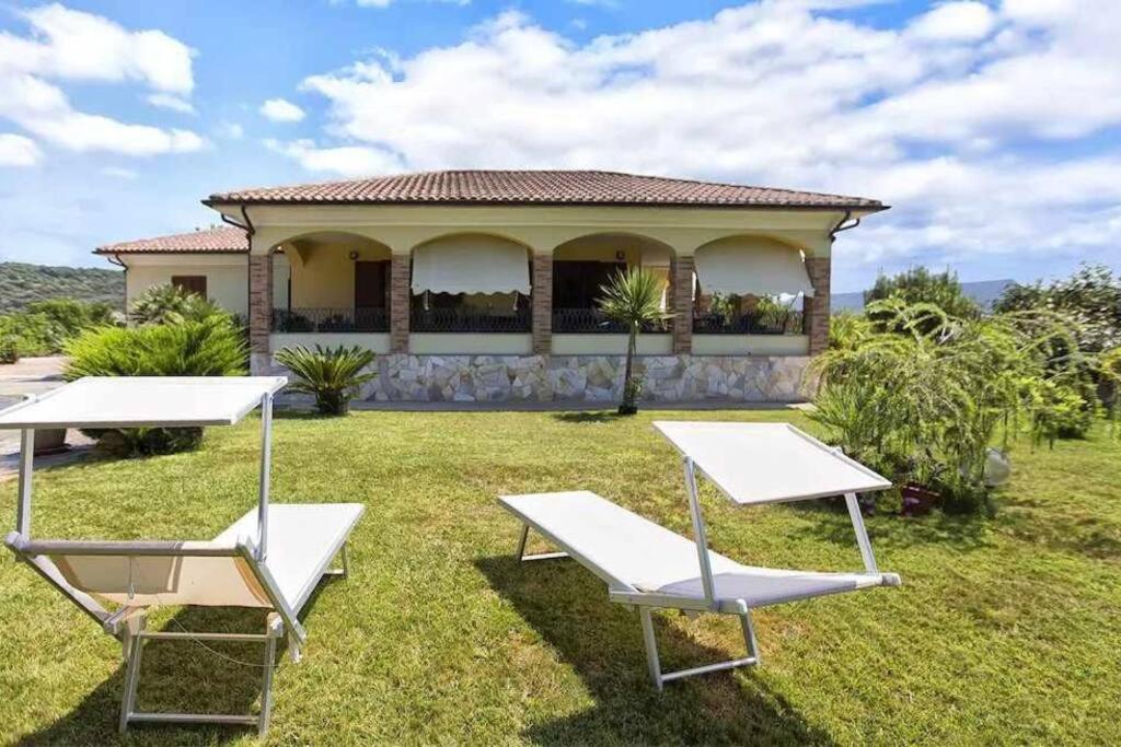 Alghero Villa Mistral Per 7 Persone Terrazza Bbq Ac Wifi ภายนอก รูปภาพ